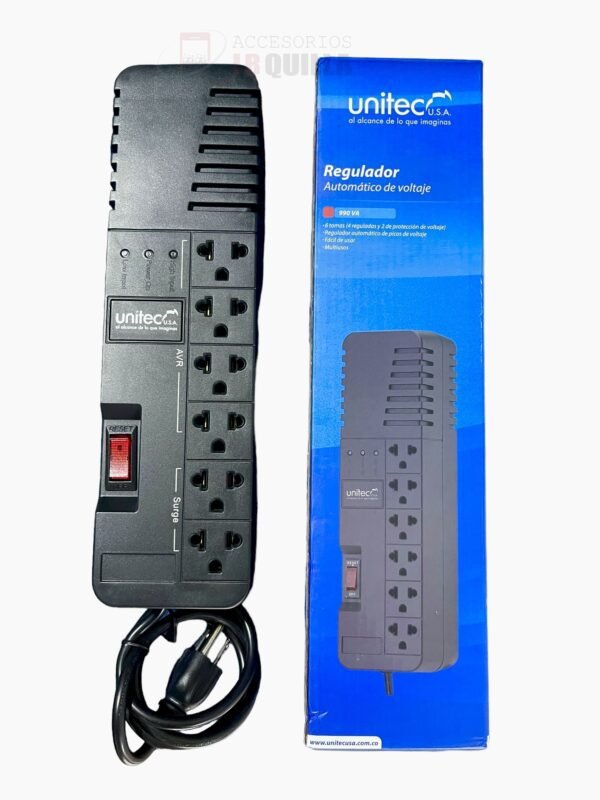 REGULADOR UNITEC 6 TOMAS NT-1200