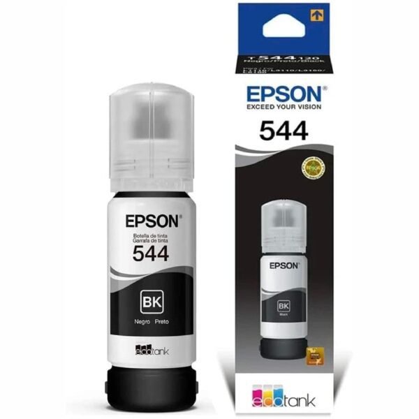 TINTA ORIGINAL EPSON 544 NEGRA 65ML