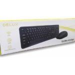 COMBO TECLADO Y MOUSE DELUXE INALAMBRICO KA190G+M320GX BLACK