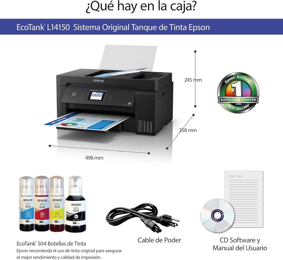 IMPRESORA EPSON L14150 - Imagen 6