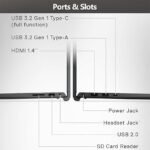 PORTATIL DELL INSPIRON 15 I3535-A735BLK AMD RYZEN 7 7730U 16GB 1TB 15.6" 2K TOUCHSCREEN - Imagen 4