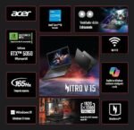 PORTATIL ACER NITRO GAMING INTEL CORE I5-13420H 16GB/512GB RTX5050 8GB DDR7 15.6" IPS 165HZ - Imagen 7